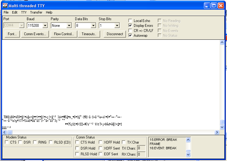 Image of Garbled Message